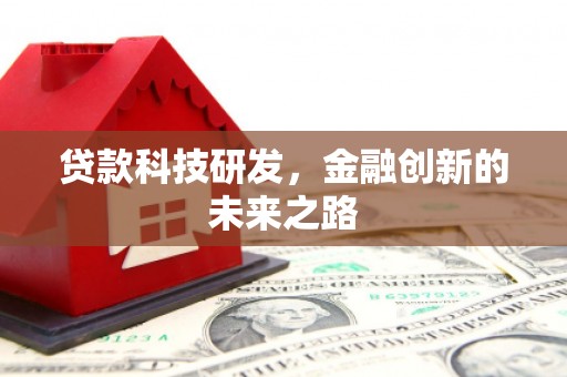 阳新贷款科技研发，金融创新的未来之路