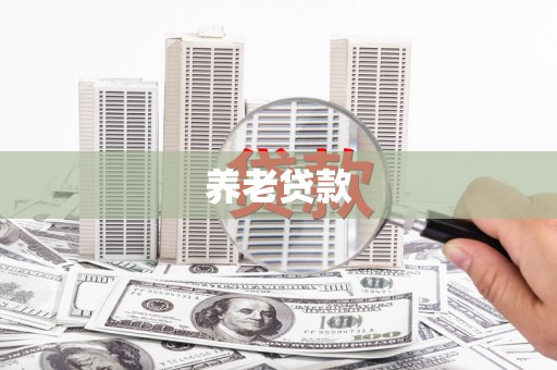 阳新养老贷款