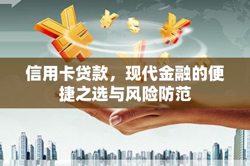 阳新信用卡贷款，现代金融的便捷之选与风险防范