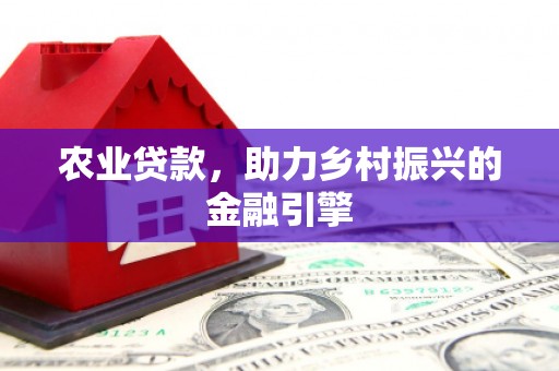阳新农业贷款，助力乡村振兴的金融引擎