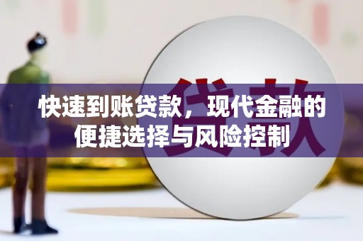 阳新快速到账贷款，现代金融的便捷选择与风险控制