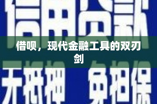 阳新借呗，现代金融工具的双刃剑