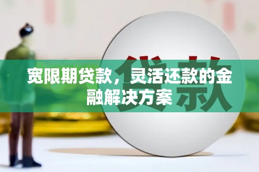 阳新宽限期贷款，灵活还款的金融解决方案