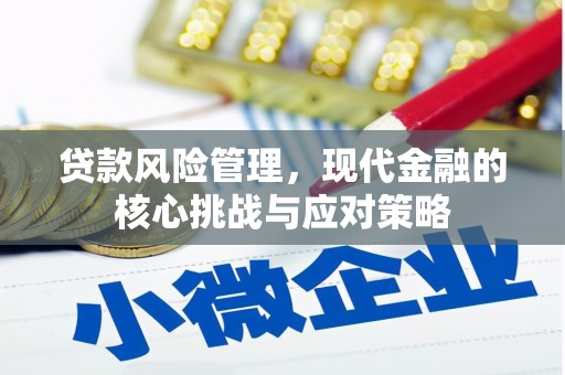 阳新贷款风险管理，现代金融的核心挑战与应对策略