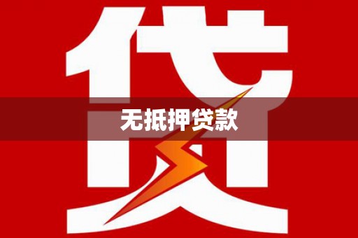阳新无抵押贷款