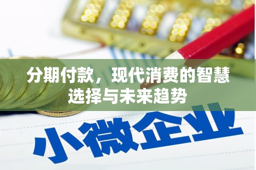 阳新分期付款，现代消费的智慧选择与未来趋势