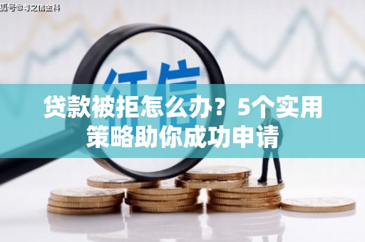 阳新贷款被拒怎么办？5个实用策略助你成功申请