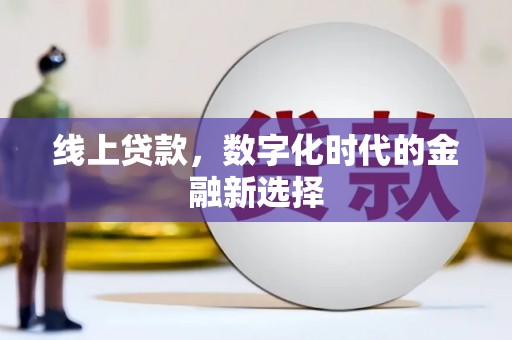 阳新线上贷款，数字化时代的金融新选择