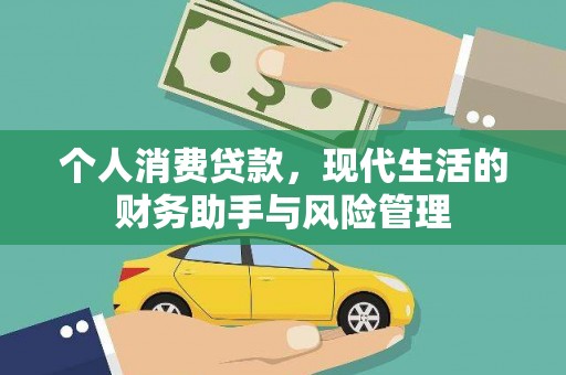 阳新个人消费贷款，现代生活的财务助手与风险管理