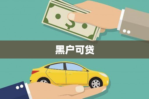 阳新黑户可贷