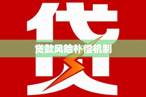 阳新贷款风险补偿机制