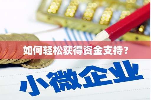 阳新如何轻松获得资金支持？