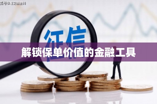 阳新解锁保单价值的金融工具