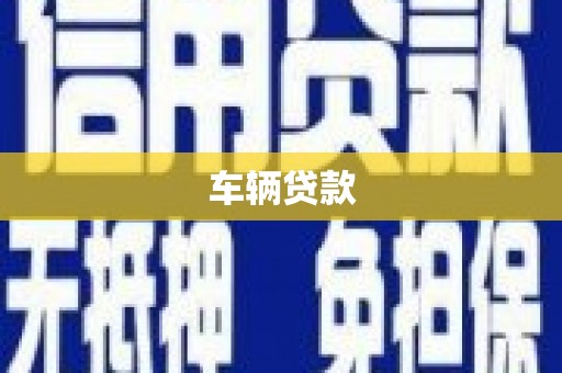阳新车辆贷款